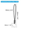 Unique Bargains Braided Wrist Polyester Keychain Wallets Badge Lanyards with Hook 2 Pcs - 2 of 4