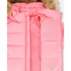 Deux par Deux Girl Puffy Winter Jacket Pink - 3 of 4