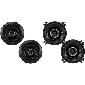 Kicker DSC50 5.25-Inch (130mm) Coaxial Speakers w/ 43DSC404 4" Coaxial Bundle - 1 of 4