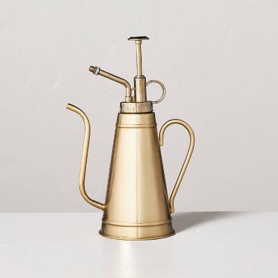 8.5" Lightweight Metal Plant Mister Brass Finish - Hearth & Hand™ with Magnolia