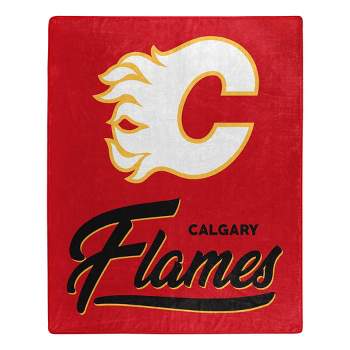 NHL Calgary Flames 50 x 60 Raschel Throw Blanket