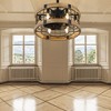 Bella Depot 18" Farmhouse Distressed Wood Ceiling Fan 3-Speed Reversible Blades with Remote Control and Light Kit(Bulbs not Included) - 2 of 4