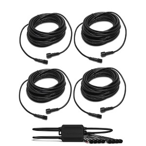 Rockford Fosgate PMX-RGB Color Optix Controller and 4 RGB-25 25' Extension Cables - 1 of 4