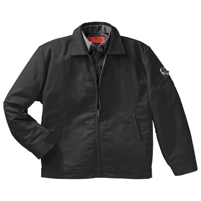 Red Kap Slash Pocket Jacket, Black - L — фото 3