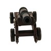 Cannon Sur Roues Grandeur Nature Model 11" – Handmade Iron By Old Modern Handicrafts - 3 of 4