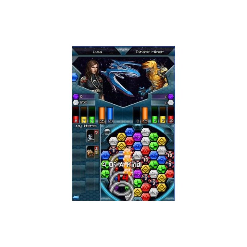 Puzzle Quest: Galactrix - Nintendo DS, 2 of 9