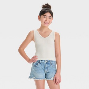 Girls' Knit Tank Top - art class™ - 1 of 3