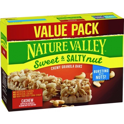 Nature Valley Sweet and Salty Cashew Value pack - 18.8oz