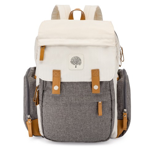 Parker Baby Co. Large Diaper Backpack Birch Bag Cream Target