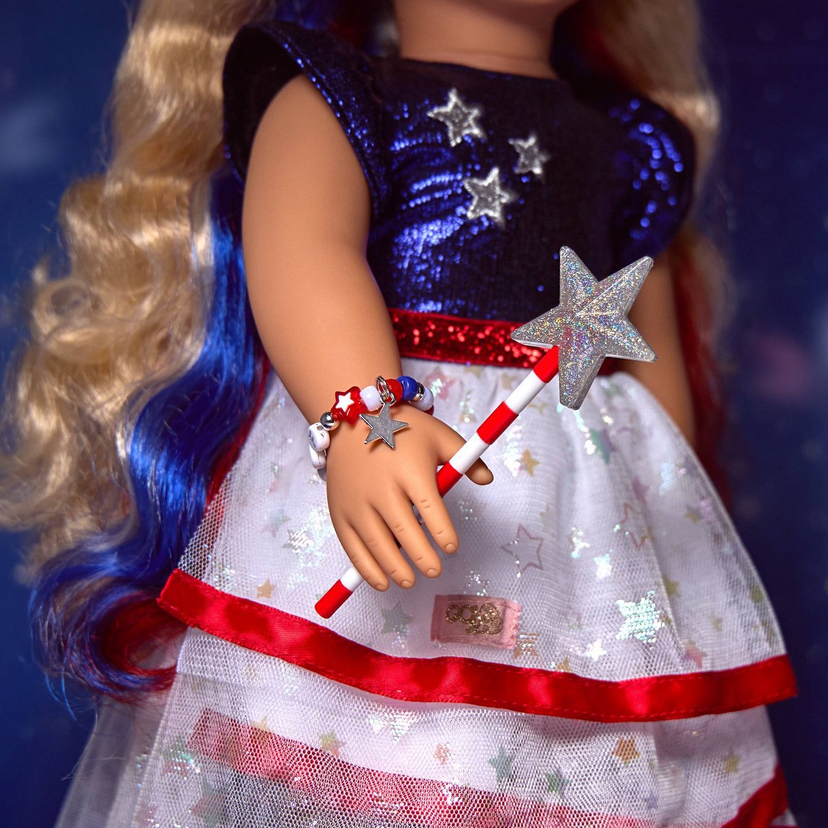 Детские куклы Our Generation Starla Fourth of July 18" Doll and Accessories Keepsake Collection 2026 Celebration Series — фото 3