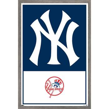 Trends International MLB New York Yankees - Logo 22 Framed Wall Poster Prints