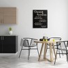 Stupell Industries Dining Reviews Five Star Kitchen Black Funny Word Design Canvas Wall Art - 2 of 4