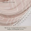 LunaLulinlk Pink Extra Long Shower Curtains - 4 of 4