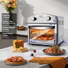 ORRD 12.5QT 7-in-1 Toaster Oven, 1500W Convection Oven with 5 Preset Menus, for Baking, Broiling, Air Frying & Dehydrating, Silver Stainless Steel - 4 of 4