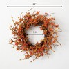 Sullivans Bittersweet & Berry Artificial Wreath 26"H Orange - 3 of 3