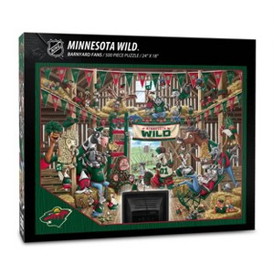 NHL Minnesota Wild Barnyard Fans 500pc Puzzle - 1 of 3