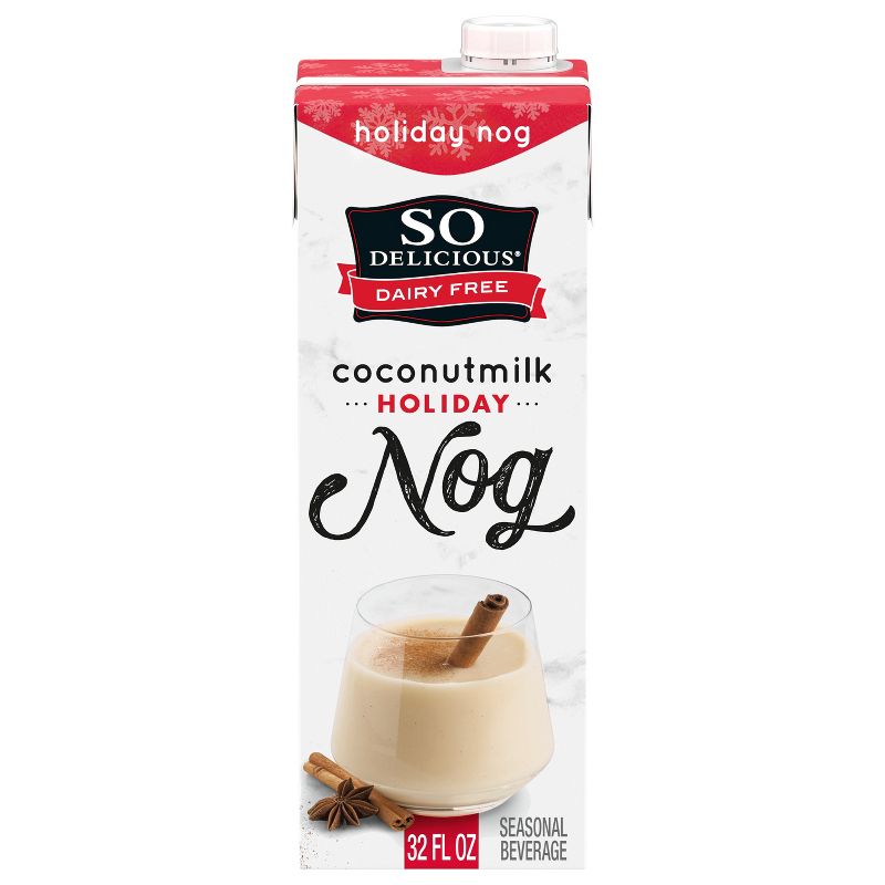 So Delicious Dairy-Free CoconutMilk Egg Nog - 32 fl oz, 1 of 8