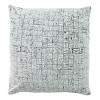 Halina Pillow - White/Black - 18"X18" - Safavieh - 3 of 3