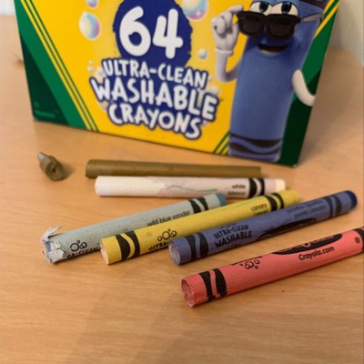 Crayola 8ct Washable Large Crayons : Target