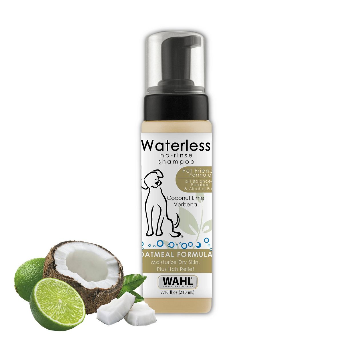 Wahl No-Rinse Waterless Oatmeal Scented Dog Shampoo - 7.1 fl oz - thumbnail 3