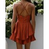 Women's Sleeveless Surplice Romper - One and Only Collective - 4 of 4