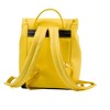 THE DUST COMPANY Leather Backpack Yellow Laurel Canyon Collection - 4 of 4