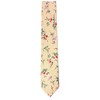 Men's Floral Cotton 3.35 Inch Wide And 58 Inch Long Neckties - 2 of 3