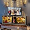 Bestier RGB TV Stand for TVs up to 60" with LED Lights Entertainment Center - 2 of 4