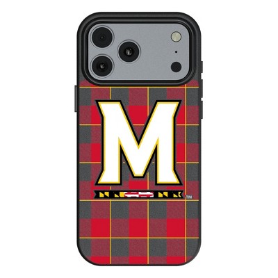 NCAA Big Ten Universities Plaid MagSafe Compatible Cell Phone Case for Apple iPhone 17 Series