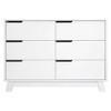 Hudson 6-Drawer Double Dresser, Nestled