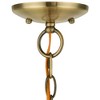 Livex Lighting Aria 3 - Light Chandelier in  Antique Brass - 4 of 4