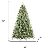 HomeRoots 7.5' Full Pine Christmas Tree With Decorations - 3 of 4