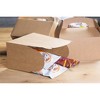 Blue Panda 24-Pack Treat Boxes Paper Party Favors, Brown Kraft Favor Boxes Gift Box 6 x 3.3 x 3.6 - 3 of 4