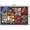 Trends International Star Wars: Hunters - Grid Framed Wall Poster Prints - 3 of 4