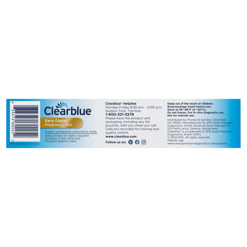 Clearblue Digital Pregnancy Test, 4 of 20