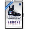 Trends International NHL New York Rangers - Drip Skate 21 Framed Wall Poster Prints - 3 of 4