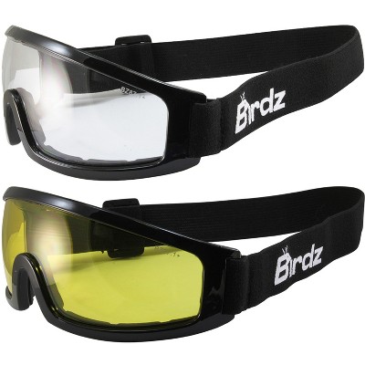 2 Pairs of Birdz Eyewear Robin Safety Goggles