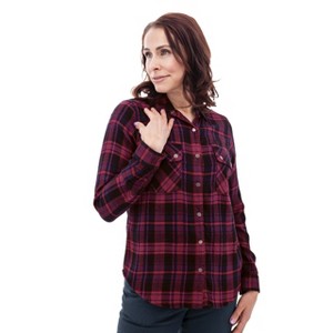 Aventura Clothing Women's Emerson Plaid Shirt - 1 of 4