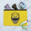 Power Rangers Yellow Ranger Helmet Makeup Cosmetic Bag Organizer Pouch - 2 of 4