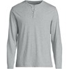 Lands' End Men's Long Sleeve Cotton Supima Henley - 3 of 3