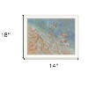 HomeRoots Seashore Star White Framed Print Wall Art - 3 of 4