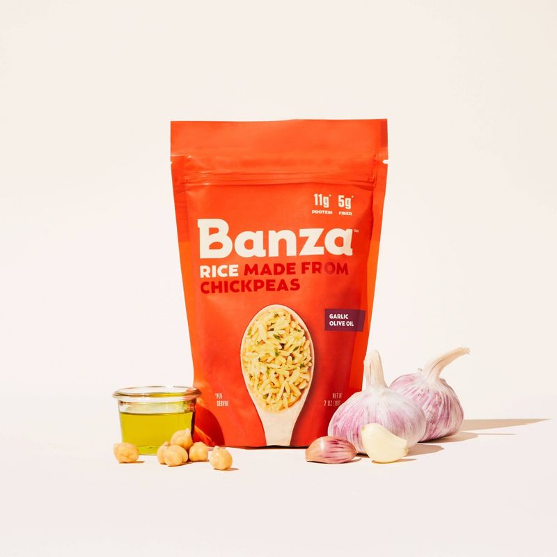 Banza Garlic Olive Oil Chickpea Rice Mix - 7oz, 5 of 8