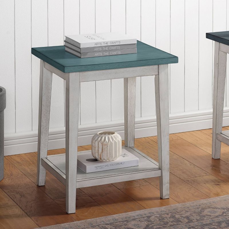 24/7 Shop At Home Brizza 1 Open Shelf Side Table  , 3 of 6