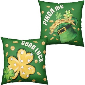 LISM Pillow Covers Cotton Linen Throw Pillow Case Set of 2 - 1 of 4