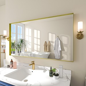Organnice Aluminum Frame Bathroom Vanity Mirror - 1 of 4
