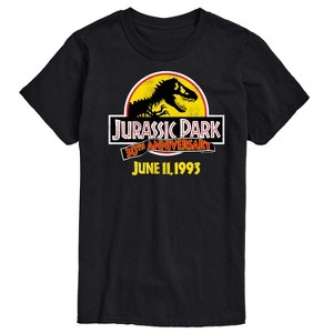 Men's - Jurassic Park - 30Th Logo Short Sleeve Graphic T-Shirt - 1 of 4