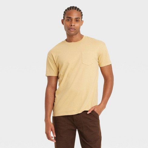 Men s Heavyweight Short Sleeve T shirt Goodfellow Co Target