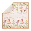Blue Panda 100 Pack Ballerina Napkins for Girl's Birthday Party, Baby Shower, 6.5 In, 2-Ply - 4 of 4