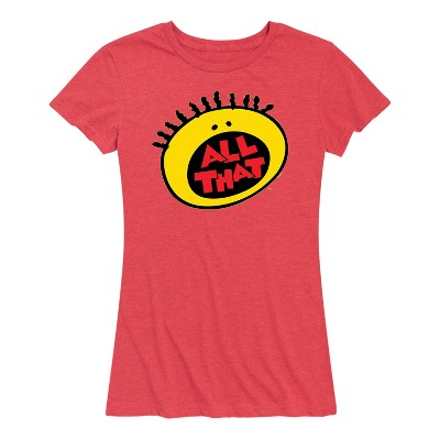 Women's - Nickelodeon - All That Logo Short Sleeve Graphic T-Shirt