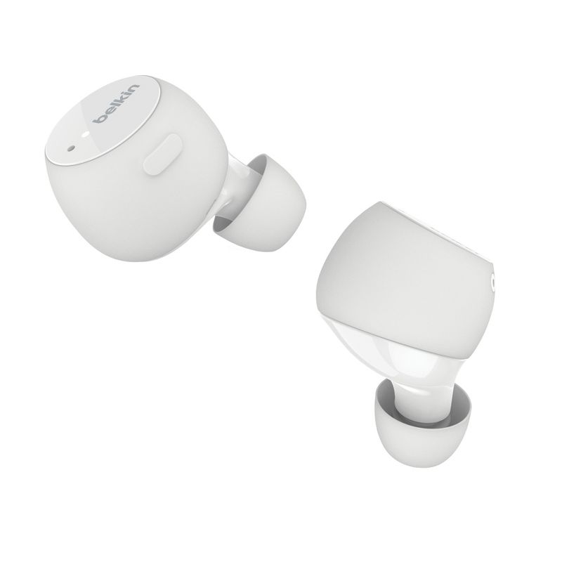 Belkin SOUNDFORM Immerse Noise Cancelling Earbuds, True Wireless Earbuds White AUC003btWH, 2 of 15